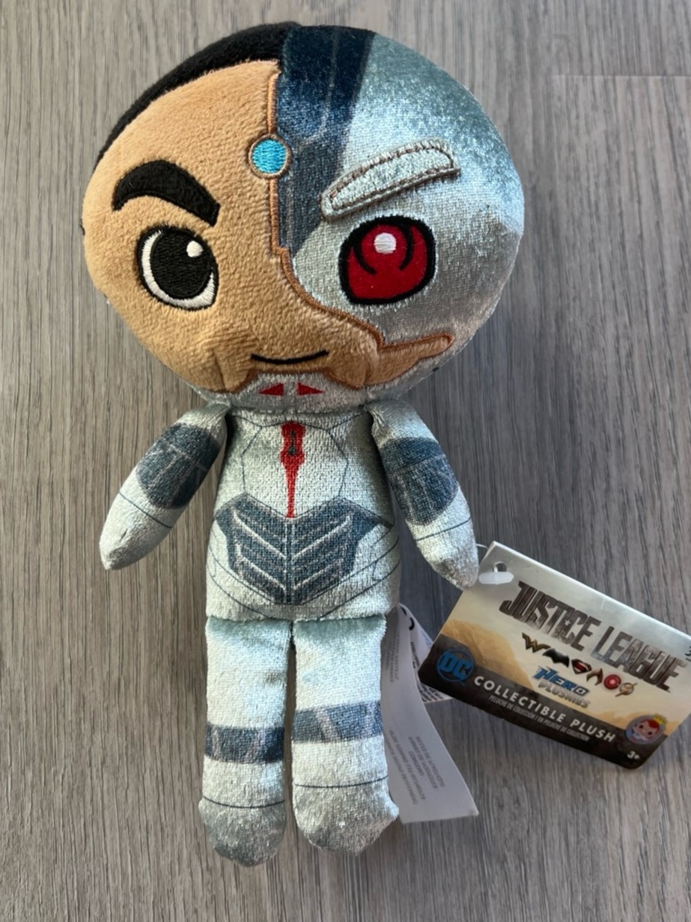 NWT Cyborg Justice League 8 inch Collectible Plush